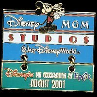 WDW - Mickey - MGM Studios - Pin Celebration Countdown - Dangle - May