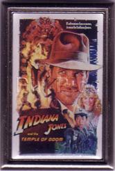 Indiana Jones Poster Pin - Temple of Doom