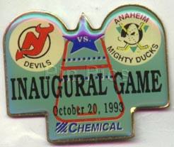 1993 Mighty Ducks Inaugural Game