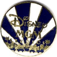 Disney MGM studios round pin - 1987