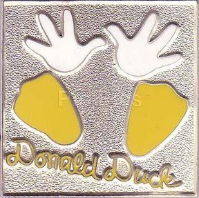 DCA - Handprint and Footprint in Cement Series (Donald)