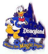 Donald - Disneyland Where the Magic Began - Dangle