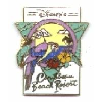 Caribbean Beach Resort Parrot Pin