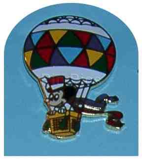 Mickey Mouse in Hot Air Balloon