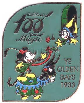 Japan - Mickey and Minnie Mouse - Ye Olden Days - 100 Years of Magic