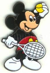 Mickey Playing Tennis