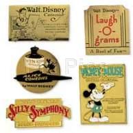 Walt Disney - Milestone Pin Set #1