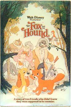 DLR - 75th Anniversary One Sheet Framed Set (The Fox and the Hound)