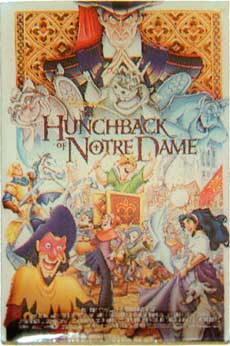 DLR - 75th Anniversary One Sheet Framed Set (Hunchback of Notre Dame)