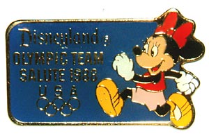 DL – Minnie - Olympic Team Salute 1988 USA – Seoul Olympics - Track and Field