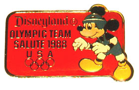 DL – Mickey - Olympic Team Salute 1988 USA – Seoul Olympics - Greco Roman Wrestling