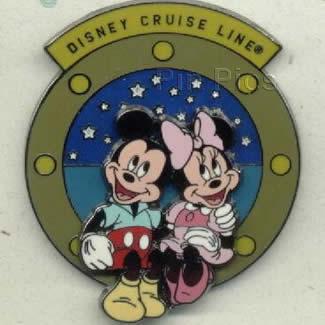 Castaway Club Gift Pin #1 - Mickey & Minnie