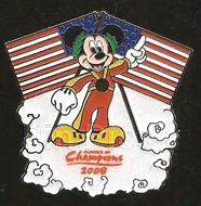 Summer Of Champions - AP - Mickey Mouse With American Flags