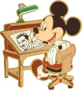 WDW - Mickey Mouse - Walt Disney and Characters Display Set - Animator
