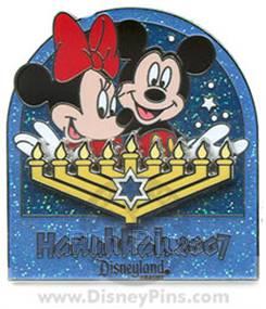 DLR - Hanukkah 2007 - Mickey & Minnie (ARTIST PROOF)