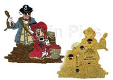 Artist's Proof - Pirates of the Caribbean - Disney Characters - Minnie Mouse with Peglegged Pete