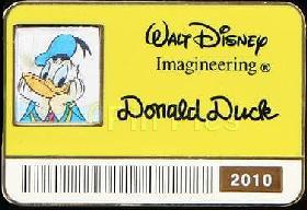 2010 I.D. Badge Lenticular - Donald