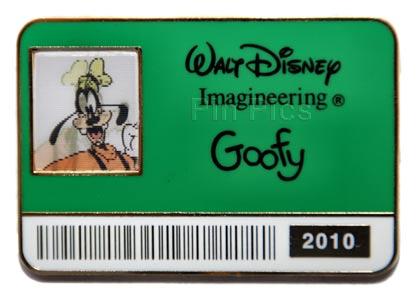 2010 I.D. Badge Lenticular - Goofy