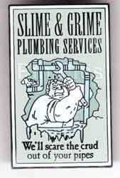 DLR - Haunted Mansion® O'Pin House - Slime and Grime Plumbing Services (ARTIST PROOF)