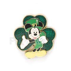 DS Europe - St. Patrick's Day Mickey Mouse