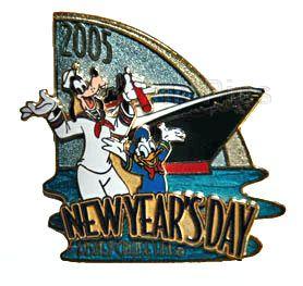 DCL - New Year's Day 2005 (Goofy & Donald) (ARTIST PROOF)