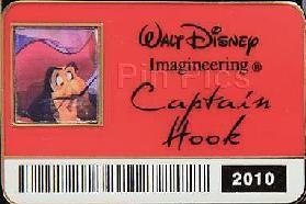 Disney Pin, Villain Lenticular Captain Hook, Villains Series, LE
