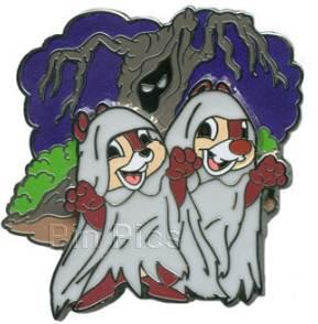 Ghoulish Graveyard Collection - Chip 'n Dale as Ghosts