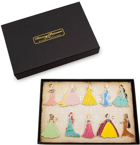 DS - Disney Princess Designer Collection Set (10 Pins)