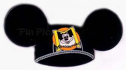 Disney Auctions - Mouseketeer 2 Pin Set (Mouse Ears Hat)