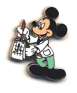 Mickey Mouse - Doctor - Professions - Mystery