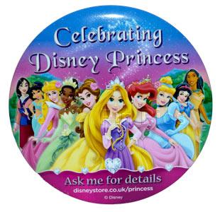 Button - UK DS - Cast Member - Celebrating Disney Princess