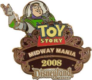 DLR - Passholder Exclusive - Toy Story Midway Mania 2008 - Buzz Lightyear (PRE PRODUCTION/PROTOTYPE)