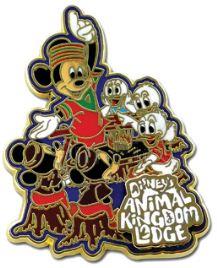 WDW - Disney's Animal Kingdom Lodge - Mickey and Nephews Fireside