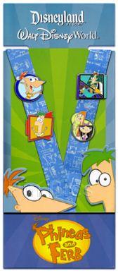 Phineas and Ferb 4 Pin Starter Set