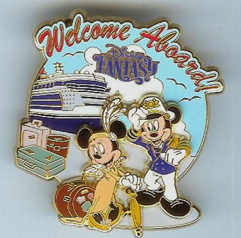 DCL - Mickey & Minnie - Welcome Aboard - Fantasy® Maiden Voyage
