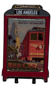 DCA - Buena Vista St. Red Car Trolley - Disney California Adventure - Attraction Poster