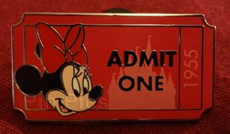 DLR - PWP Collection - Admission Ticket - Minnie Mouse