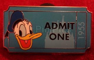 DLR - PWP Collection - Admission Ticket - Donald Duck