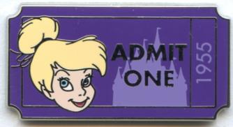 DLR - PWP Collection - Admission Ticket - Tinker Bell