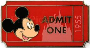 DLR - PWP Collection - Admission Ticket - Mickey Mouse