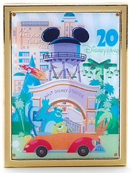 DLP - Mike Wazowski and Sulley - Monsters Inc - Walt Disney Studio - 20th Anniversary - Poster