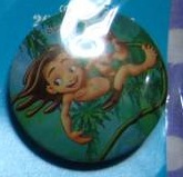Button - JDS Countdown 2000 - Baby Tarzan