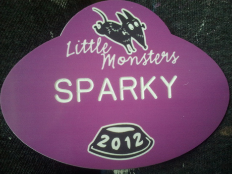 Little Monsters 2012 Name Tag - Frankenweenie