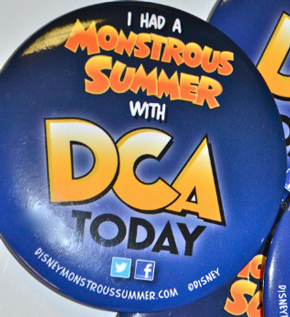 DLR- I Had a Monstrous Summer With DCA Today Button