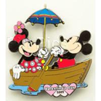 Disney Auctions - Mickey and Minnie - Sailing - Boat - Valentine's Day