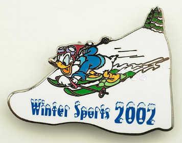 Disney Auctions - Winter Sports 2002 Set 2 (Donald Downhill Skiing)