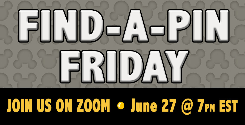 Find-a-Pin Friday on ZOOM