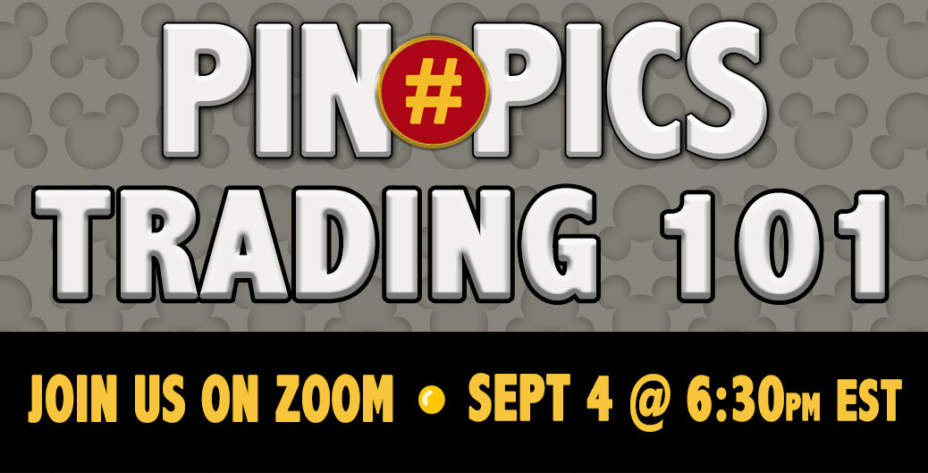 PinPics Pin Trading Online 101 on ZOOM