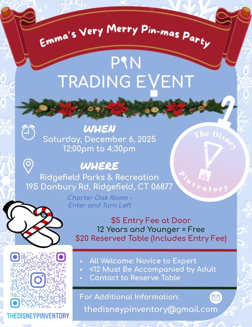 Emma's Very Merry Pin-mas Party - Christmas 2025 CT Pin Event