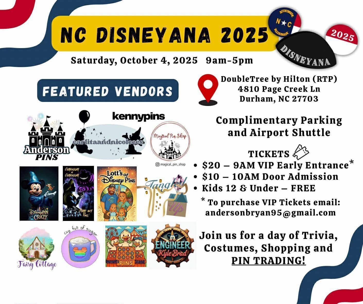 NC DISNEYANA 2025